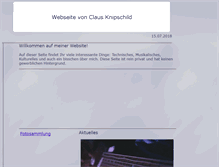 Tablet Screenshot of knipschild.net